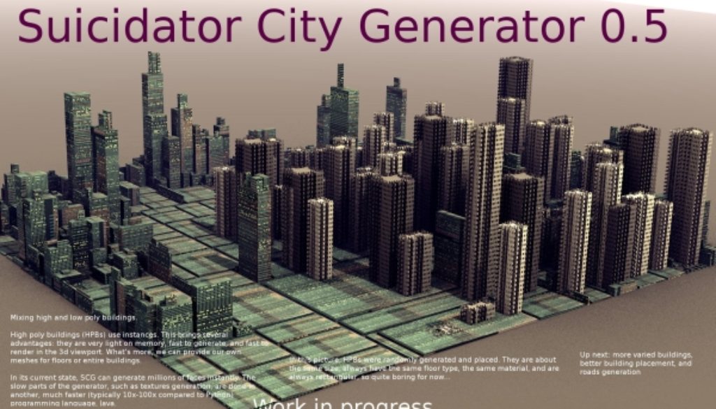 Suicidator City Generator02